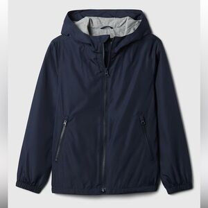 Baby Gap kids windbreaker Navy Hooded Jacket size 3 unisex